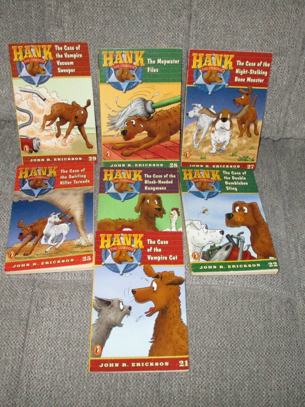 Hank the Cow Dog Books 21-22-24-25-27-28-29